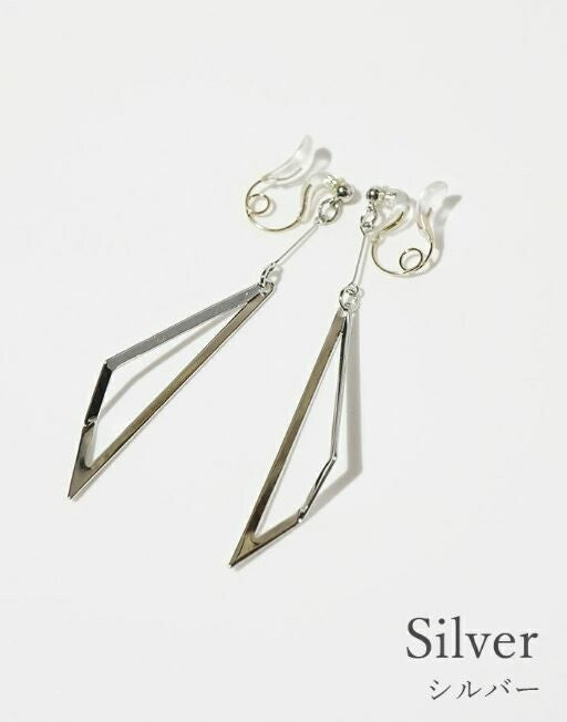 Echoes of Triangles Loop Fit Earrings (Made In Japan)