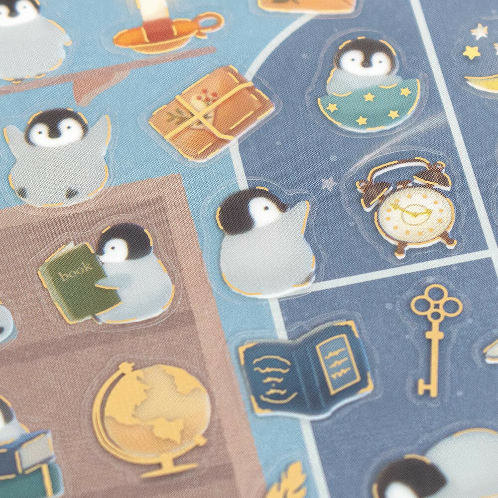 Transparent Animal Sticker-Penguin