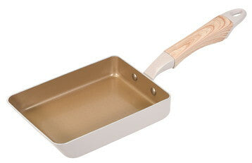 Long Life Spin Coat  IH compatible egg pan(Pink)