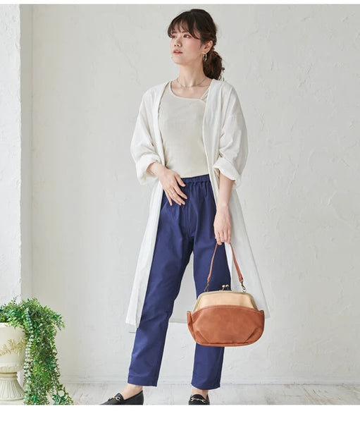 2way Shoulder bag (Brown/Beige)