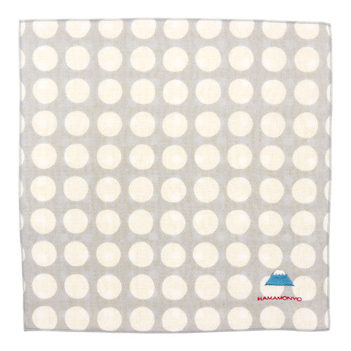 Reversible gauze handkerchief -Men (Made in Japan)