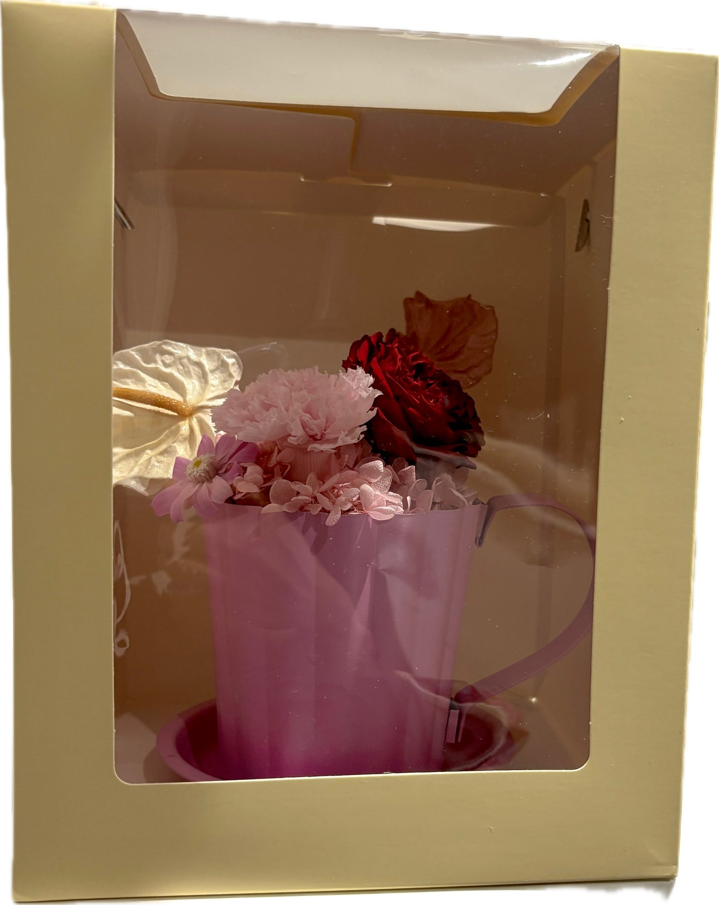 Elegant Floral Cup (Size L) with gift box-----Coming Soon!!!!!!
