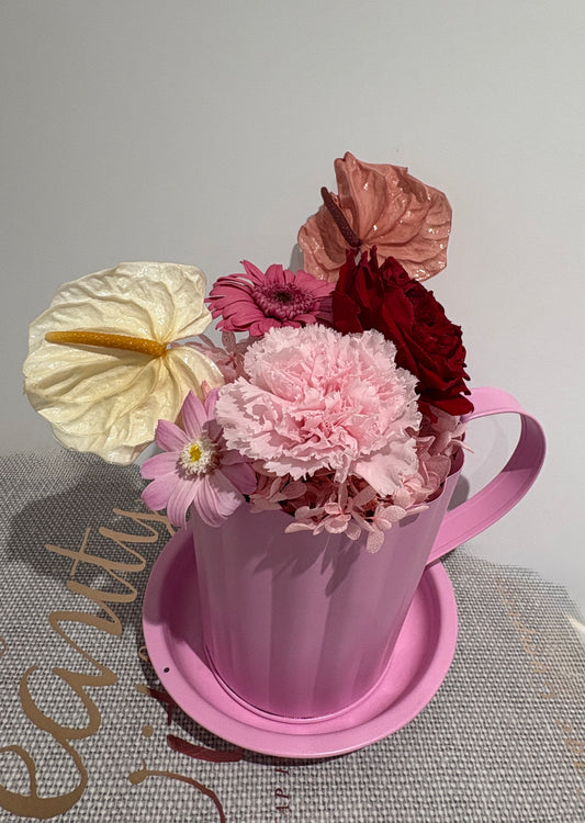 Elegant Floral Cup (Size L) with gift box-----Coming Soon!!!!!!