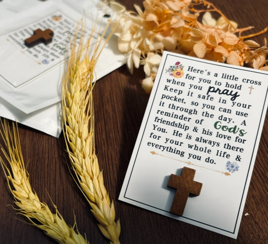 Little Cross Message Card-Orange(Coming Soon)