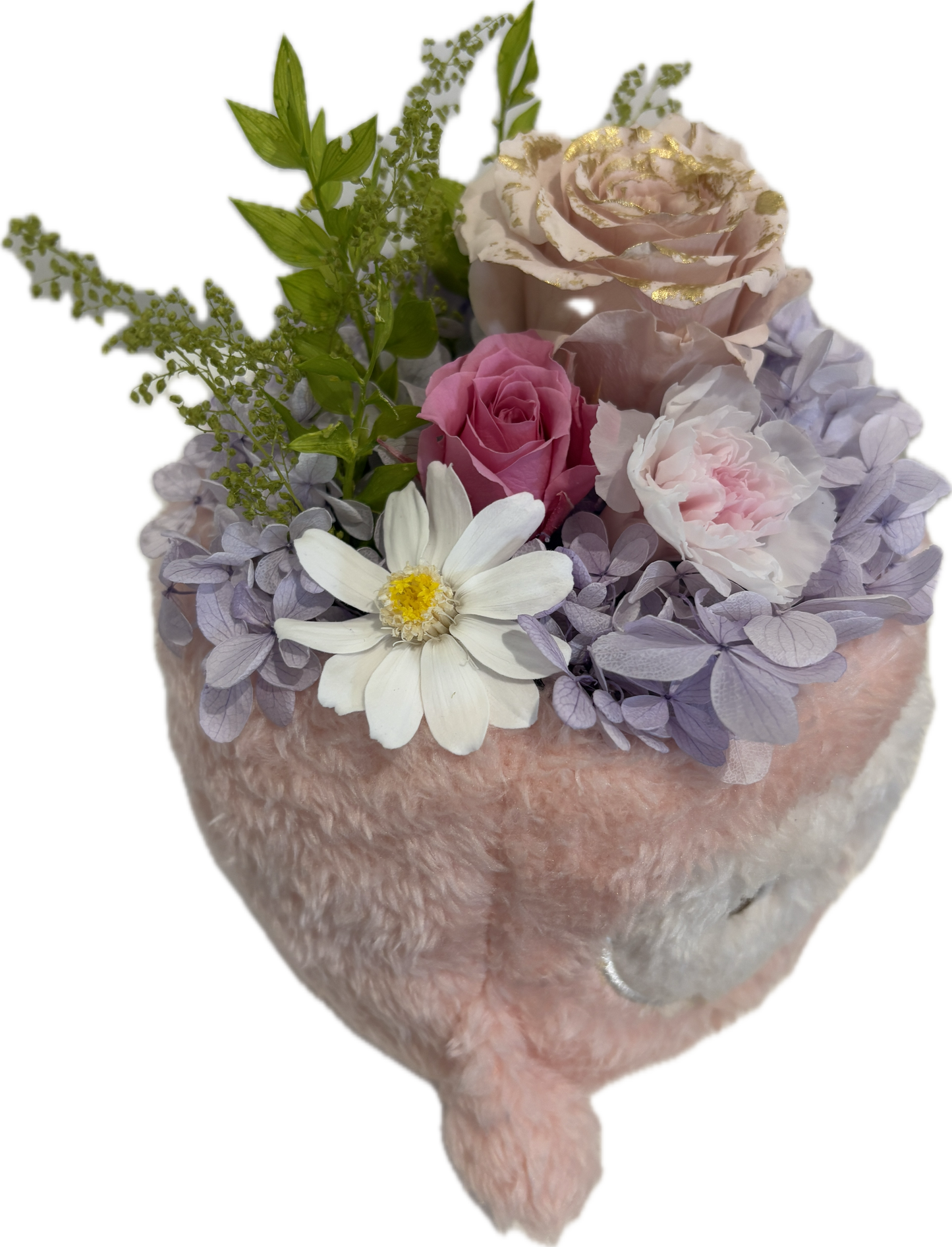 Cozy Owl Flower Pot III with Gift Box-Pink