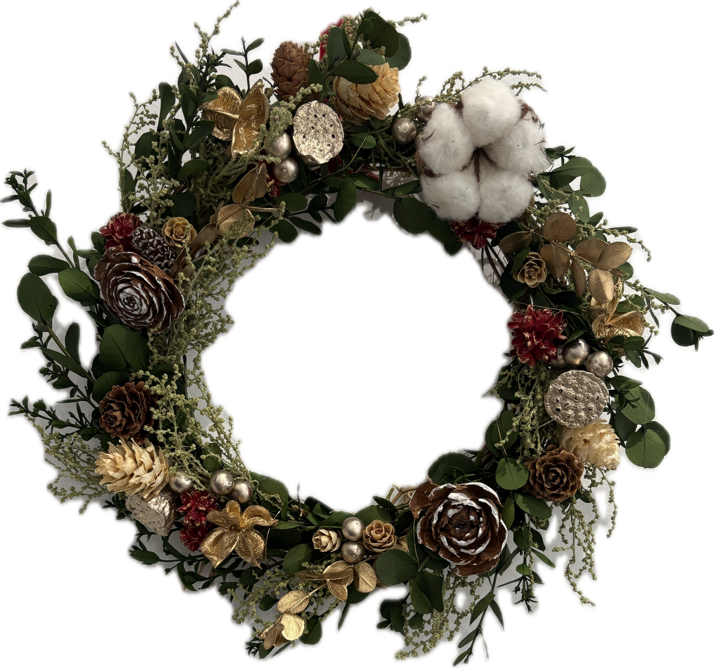 Preserved Christmas Wreath Style3