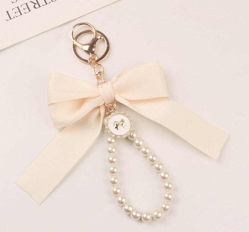 Ribbon keychain
