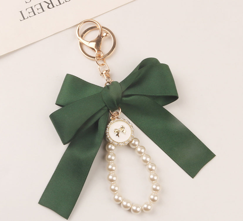 Ribbon keychain