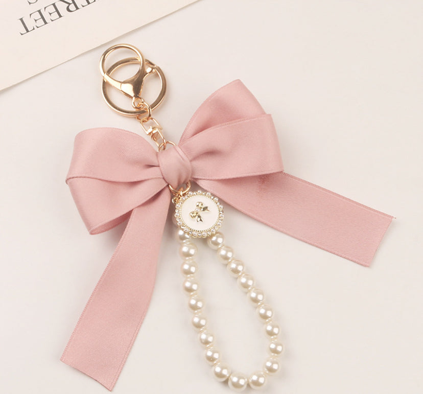 Ribbon keychain