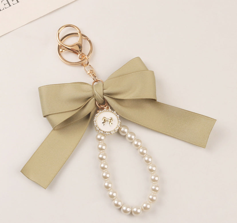 Ribbon keychain
