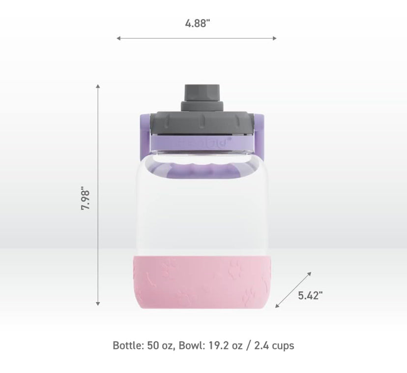The Barkley Tritan Bottle-Pink