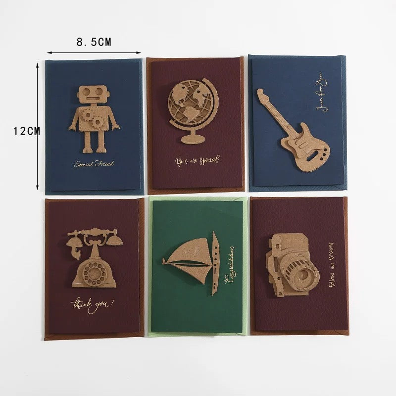 Card-Robot & Special friend (Navy)