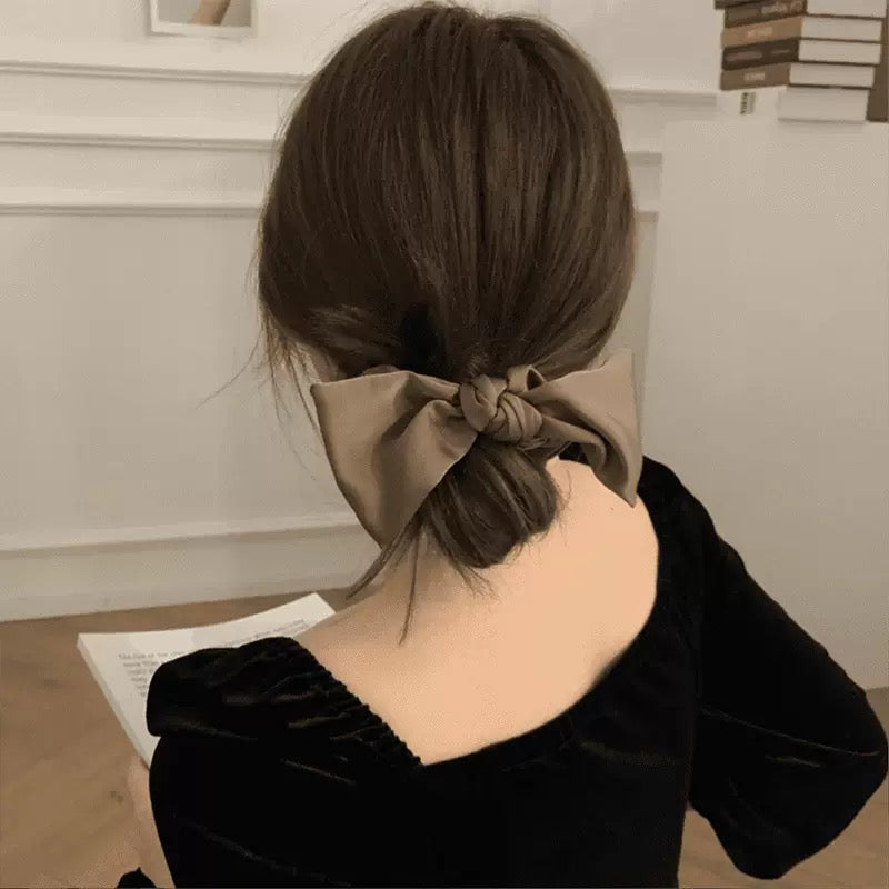 Bow Hairband- Camel