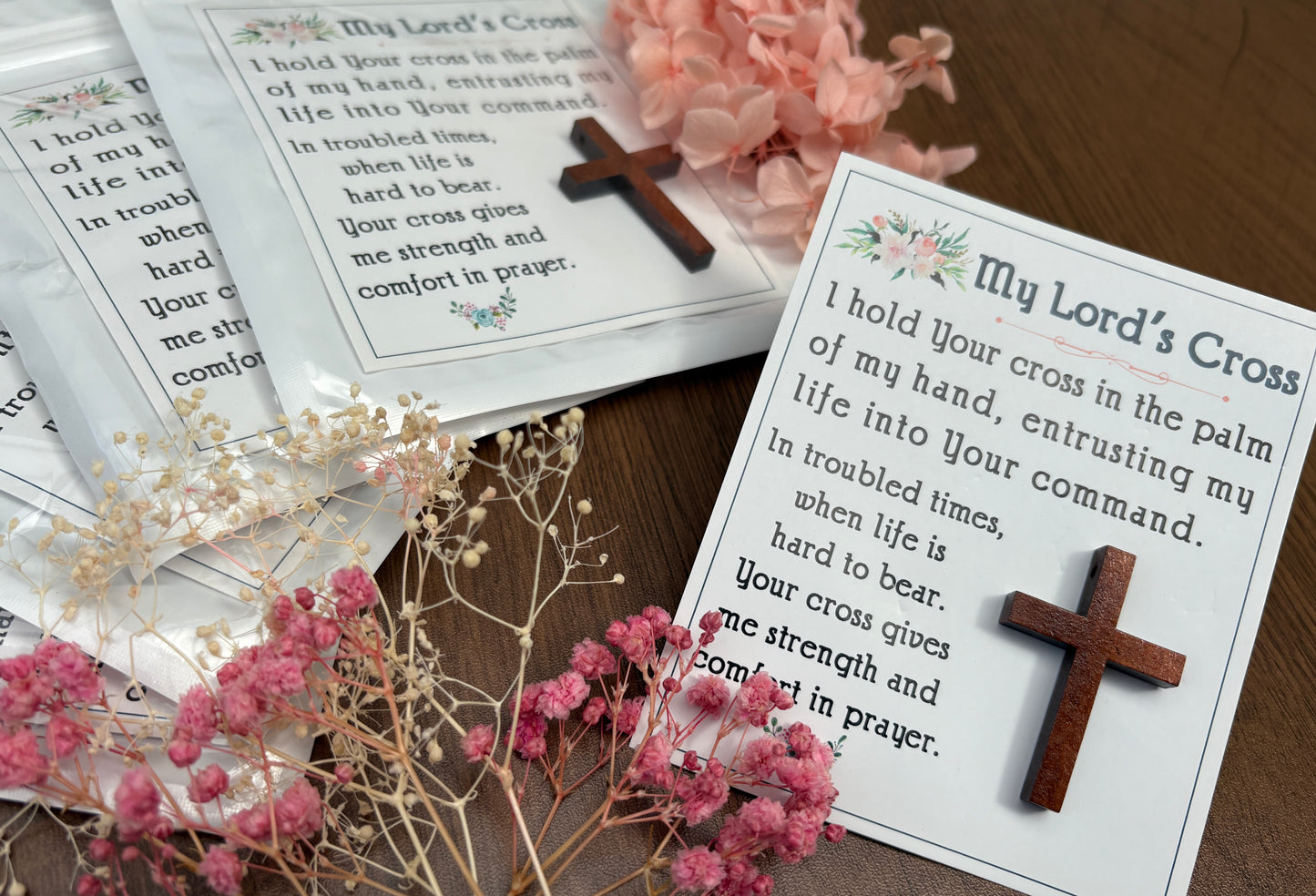 My Lord’s Cross Message Card-Pink(Coming Soon)