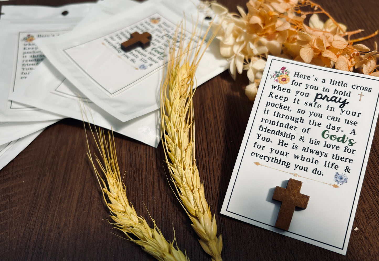 Little Cross Message Card-Orange(Coming Soon)