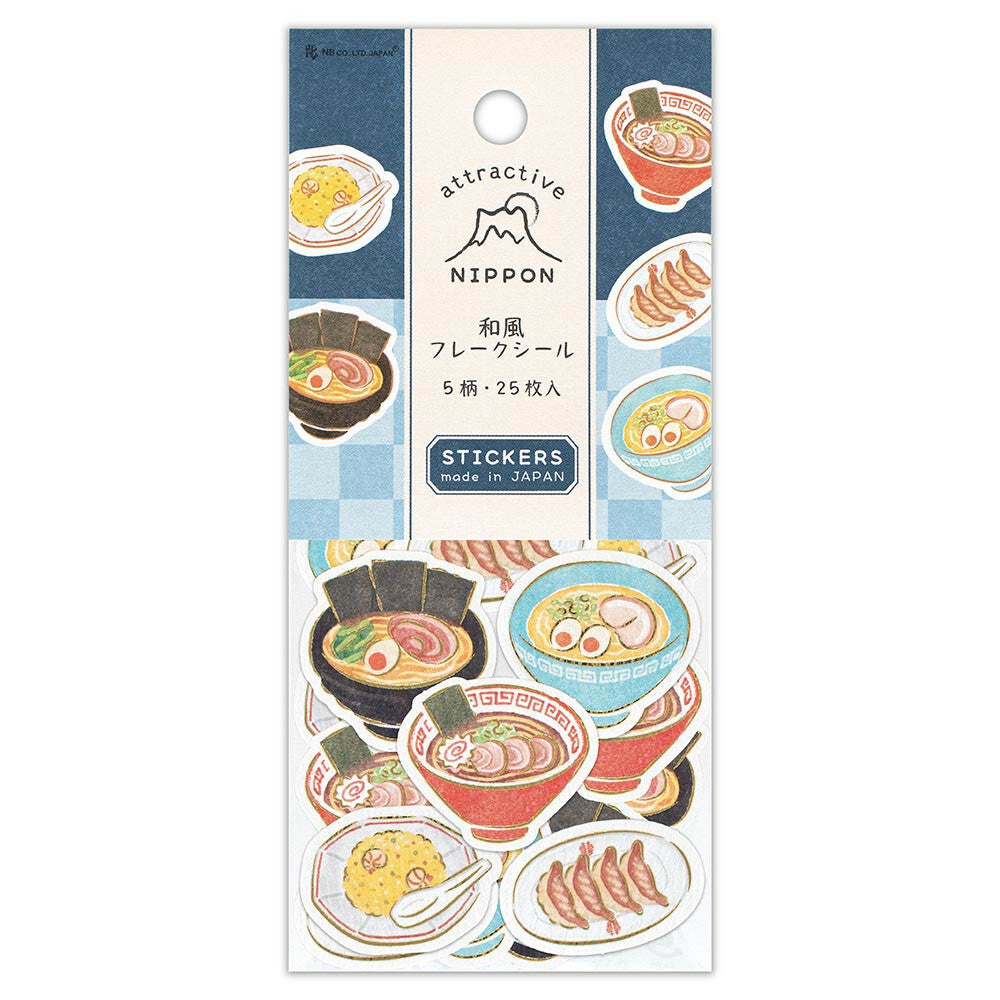 Japanese style sticker set (3 types)