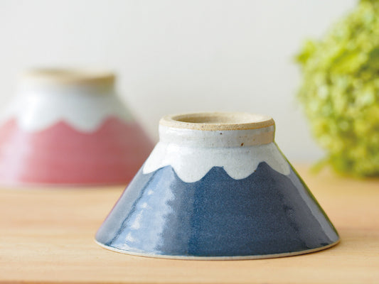 Mount Fuji Rice Bowl Set-2 bowls (Made in Japan)