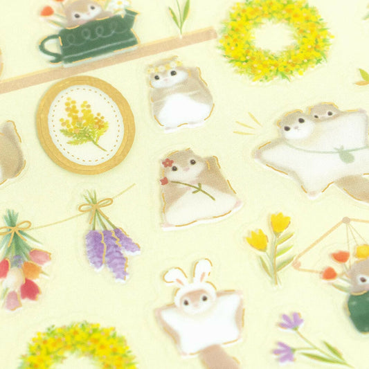 Transparent Animal Sticker-Momonga