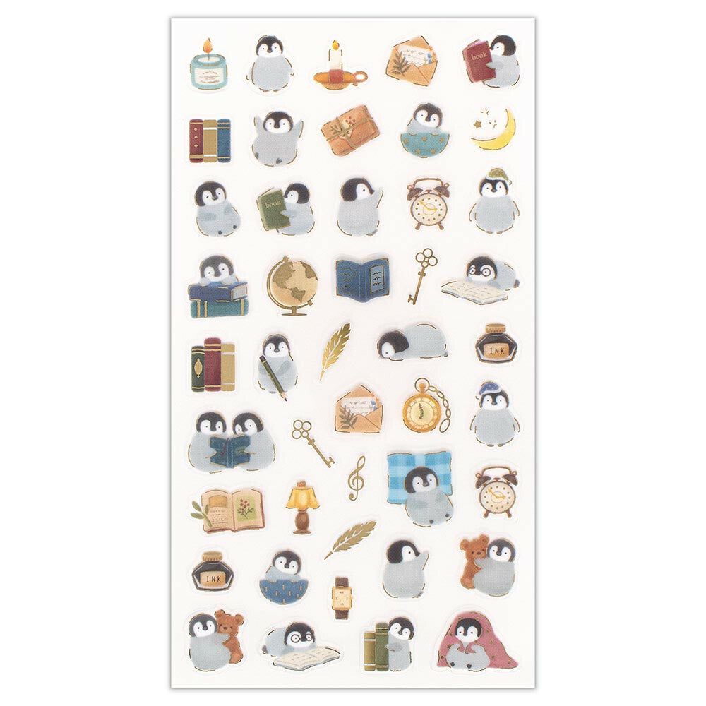 Transparent Animal Sticker-Penguin