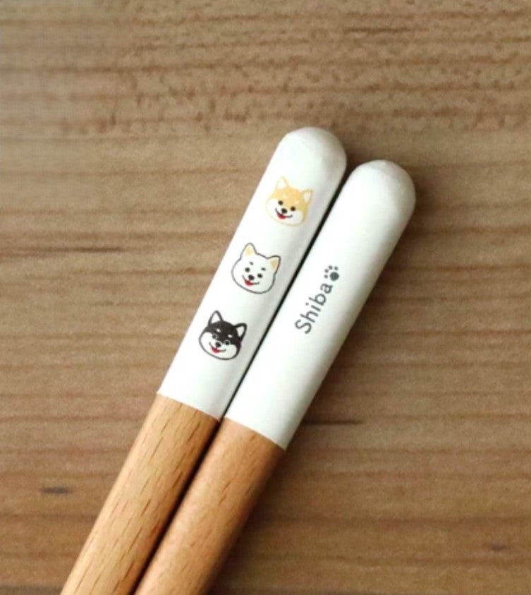 Mini Shiba Inu Chopsticks 22.5cm (Made in Japan)
