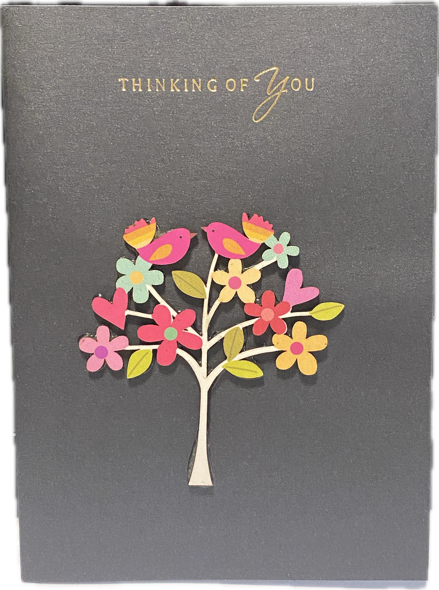 Card-Thinking of you- tree (Grey)