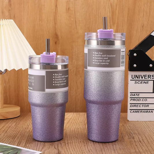 890ml Vacuum Insulated Mug-Diamond purple