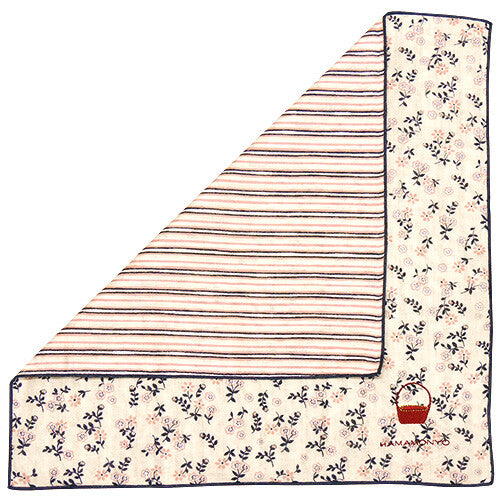リバーシブルガーゼハンカチ（富士山）-W